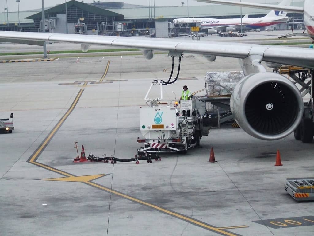 Fuel is Stored in the Wings of the Aircraft
